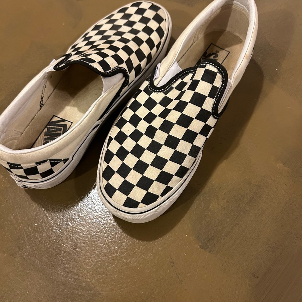 Vans platform slip on women’s 8.5